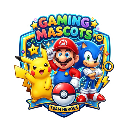 Pikachu, Mario, Sonic e Pokébola